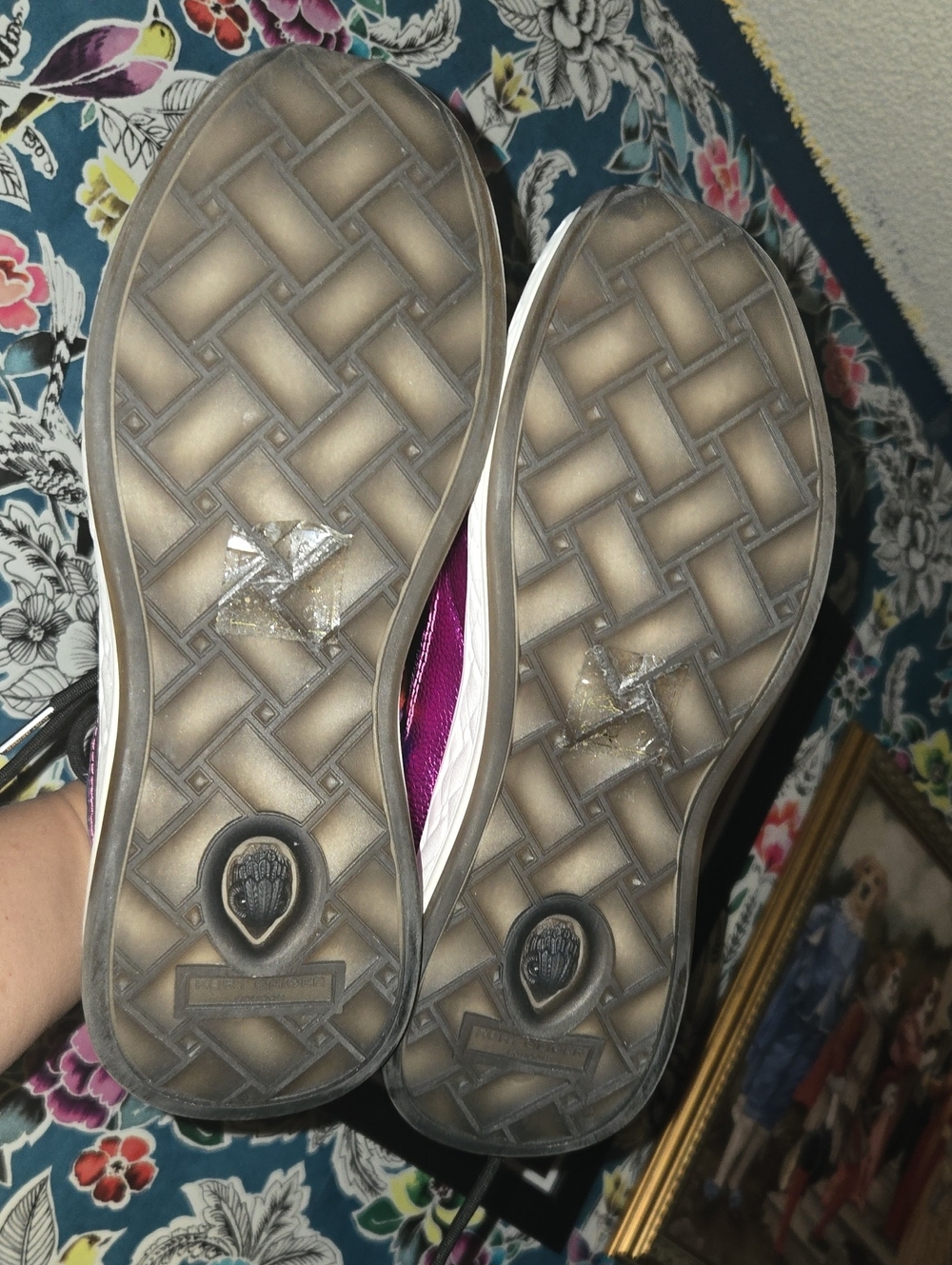 SALE🏖Kurt Geiger London Kensington Sneakers Size 38 US 7.5 - Picture 9 of 10